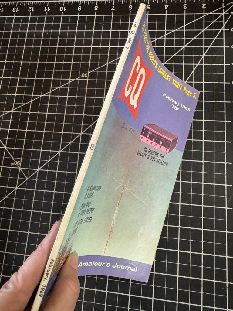 CQ Magazine – Full Year 1969 (12 Issues) – Rare Printing Error – HAM Radio