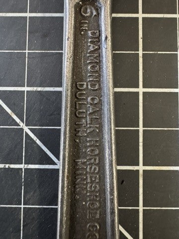 Vintage Diamond Duluth 6” Adjustable Wrench – USA