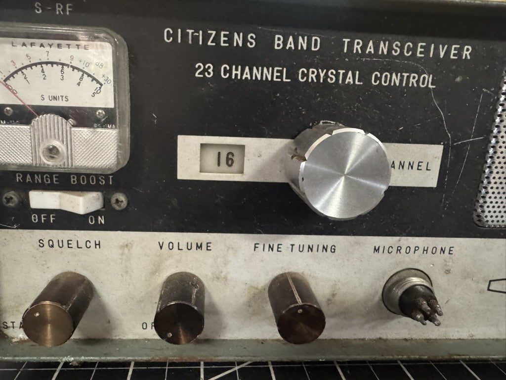 Lafayette Comstat-23 CB Transceiver – Untested – Amatuer Radio Equipement