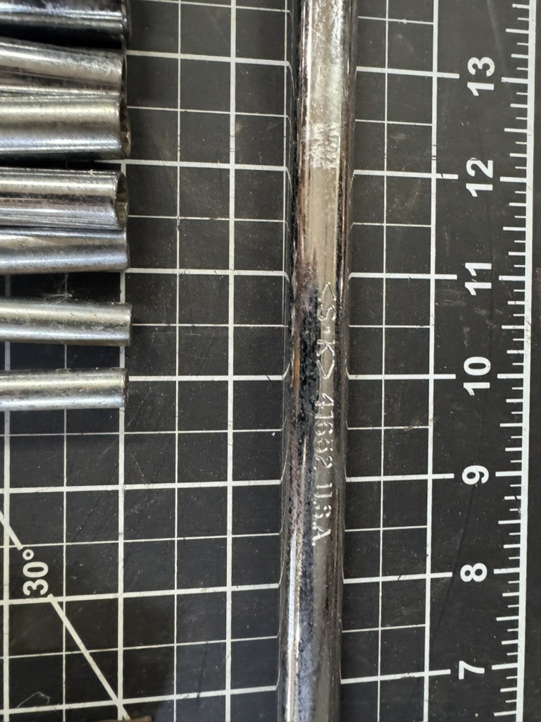 S-K Tools USA 65pc Socket Lot w/ 1/2” Drive 16” Flex Head Breaker Bar