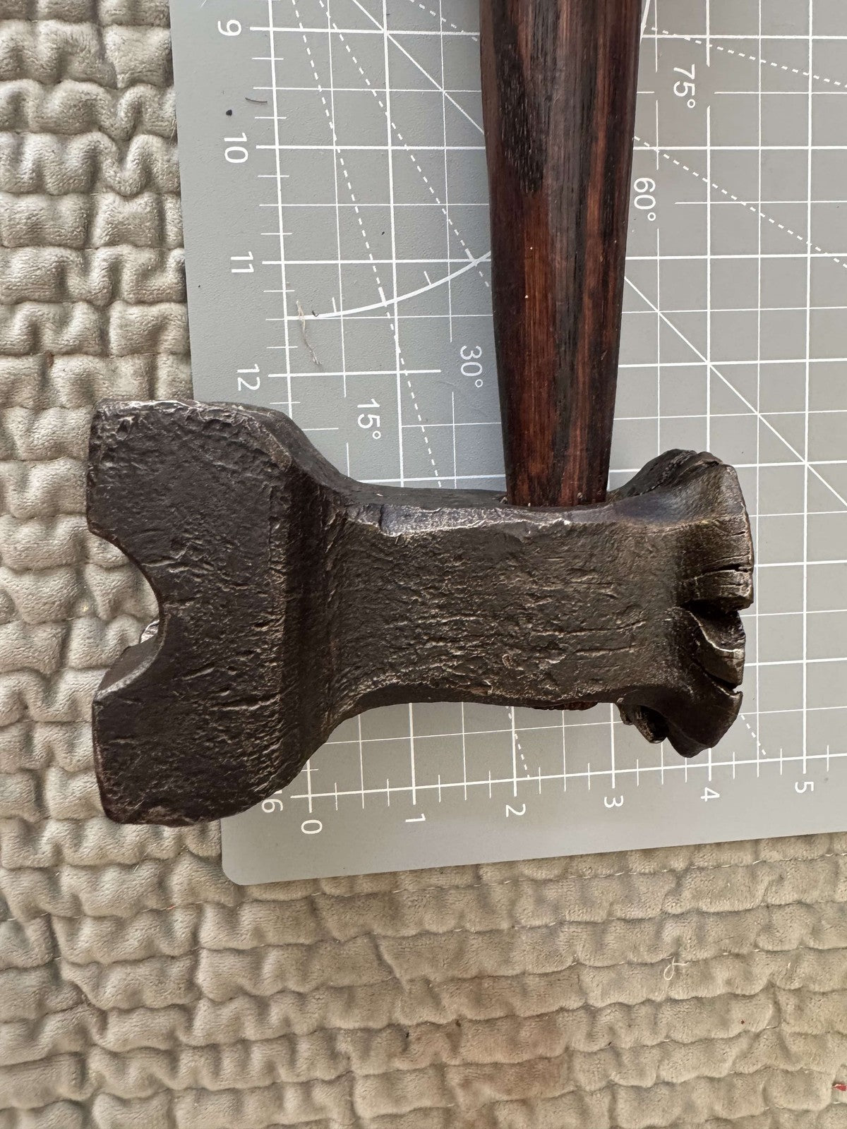 Vintage Blacksmith Swage Hammer – Forged Steel | Rare Blacksmithing Head