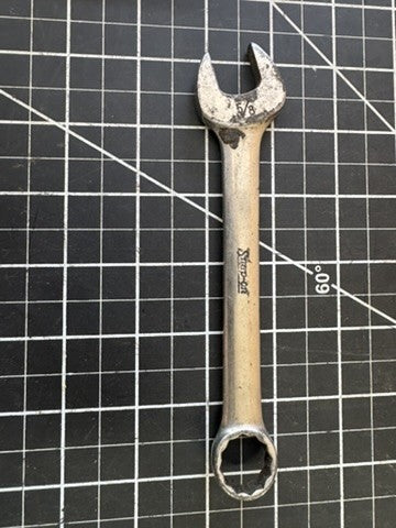 Snap-On OEX200 Combination Wrench – 5/8” SAE – 12 Point – 6” Long – USA