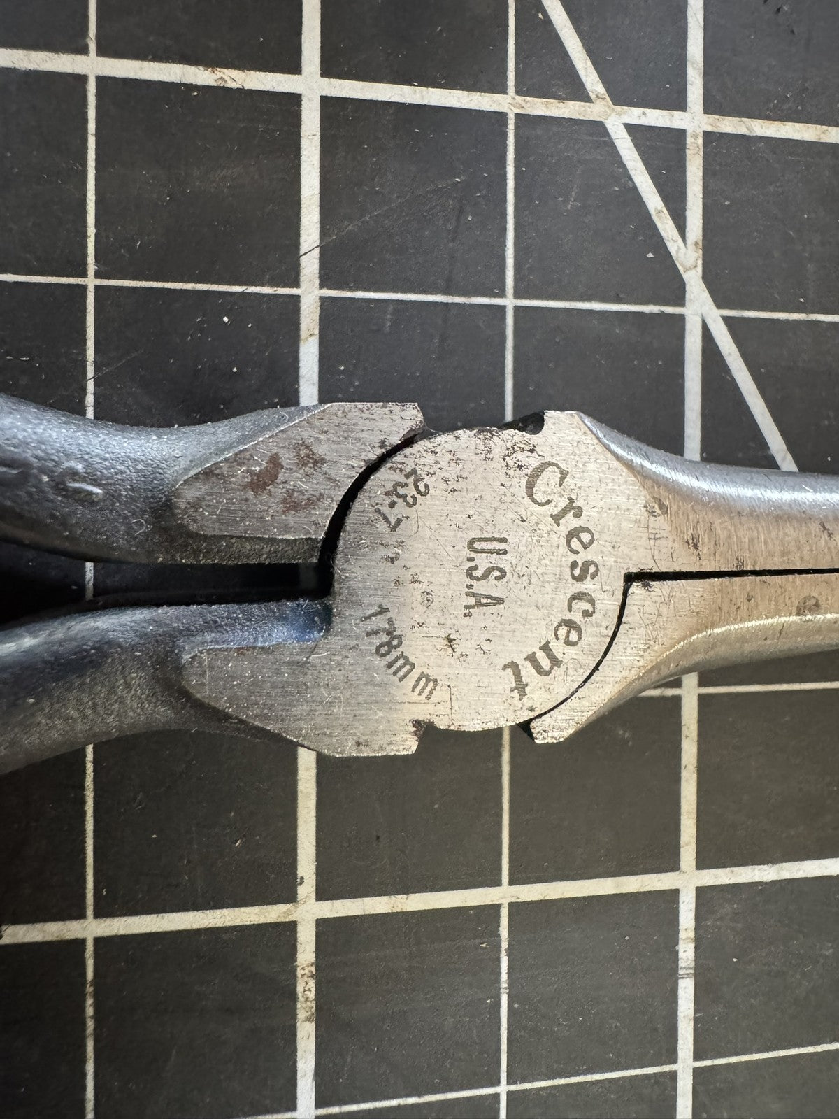 Lot of 4 Vintage Crescent Pliers – Duck Bill, Needle Nose, 2 Lineman Cutters