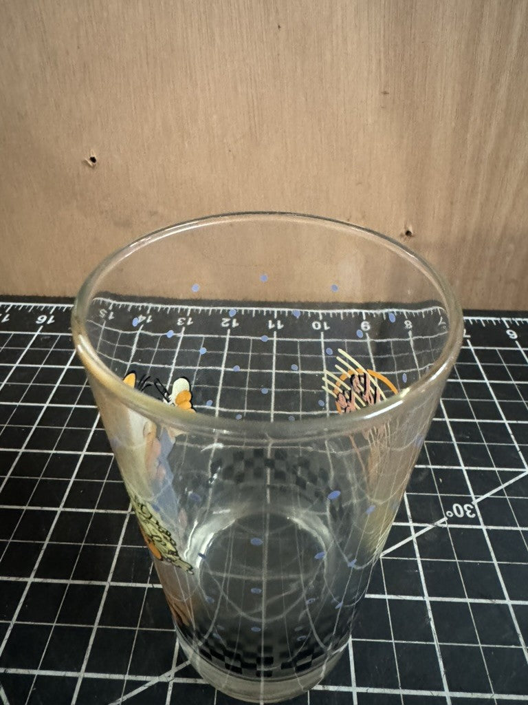 Vintage 1978 Garfield’s Cafe Burgers & Fries Drinking Glass – No Chips or Cracks