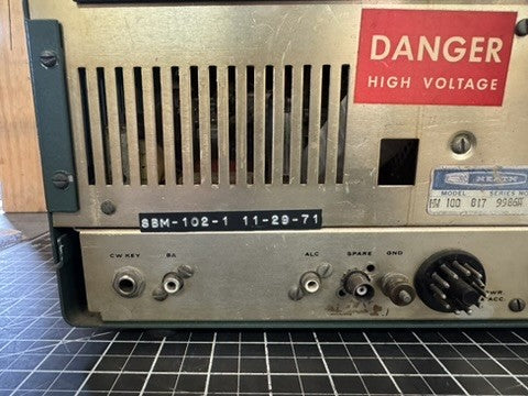 Vintage Heathkit HW-101 Ham Radio SSB Transceiver – Untested - READ