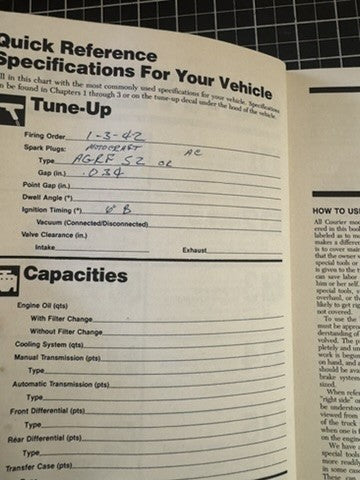 Chilton 6983 Repair & Tune-Up Guide – 1972–1982 Ford Courier – Service Manual