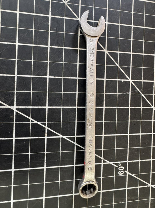 Proto Challenger 6114 Combination Wrench – 7/16” – Made in USA