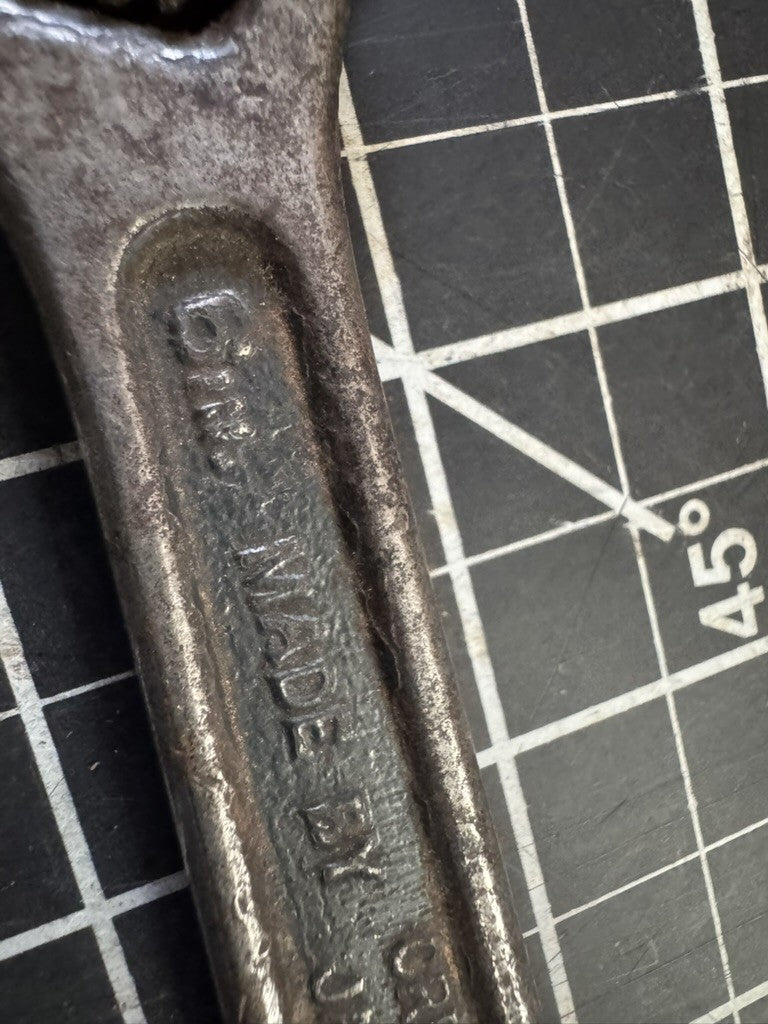 Vintage Crescent Tool Co. 6” Adjustable Wrench – Early Jamestown, NY