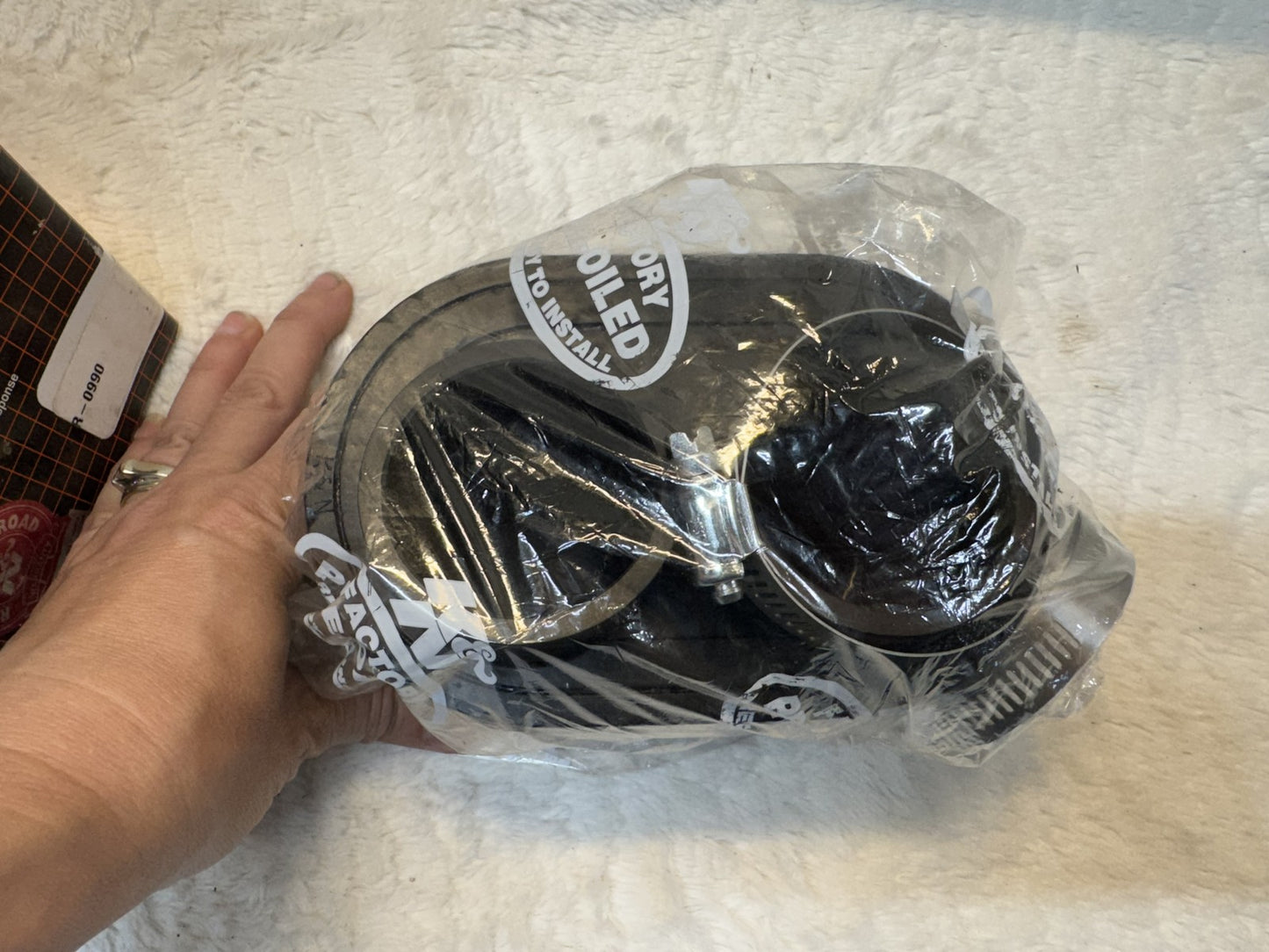 High-Flow Reusable Engine Air Filter No. R-0990 – Motorcycle Part - SEALED