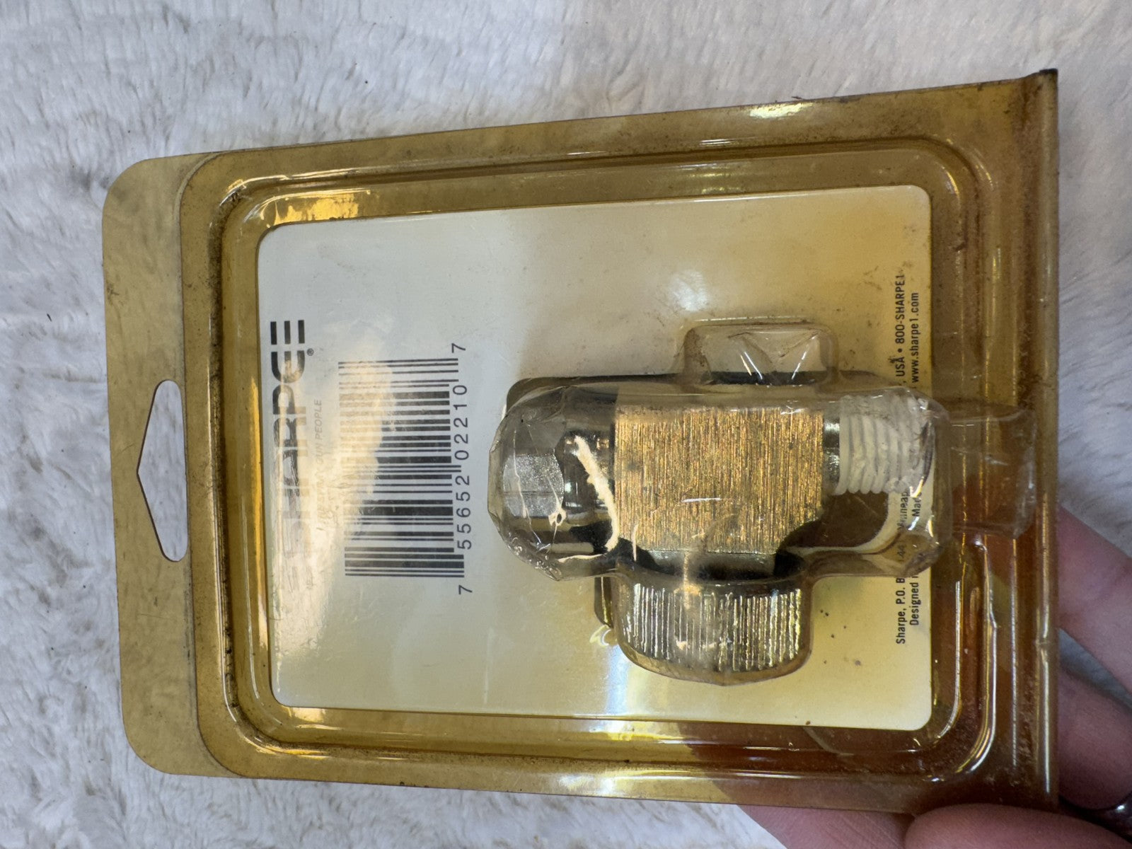 Sharpe 2210 Air Regulator Valve w/ Gauge 0–160 PSI – New in Packag