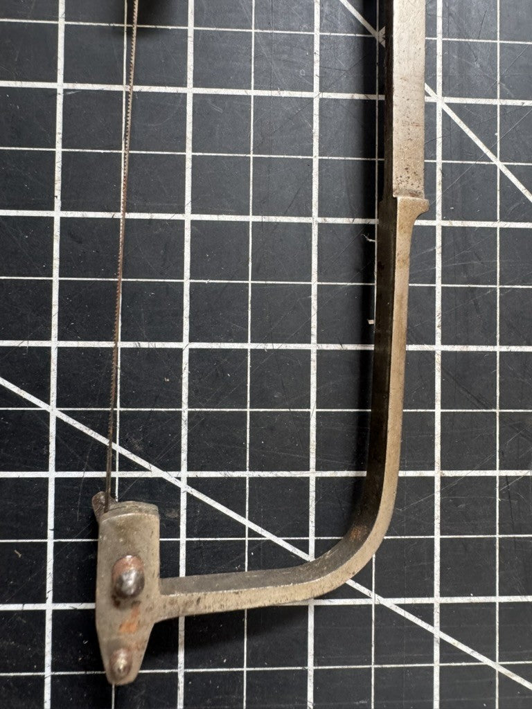 Vintage Adjustable Length Coping Saw – Beautiful Wood Handle – Made in USA
