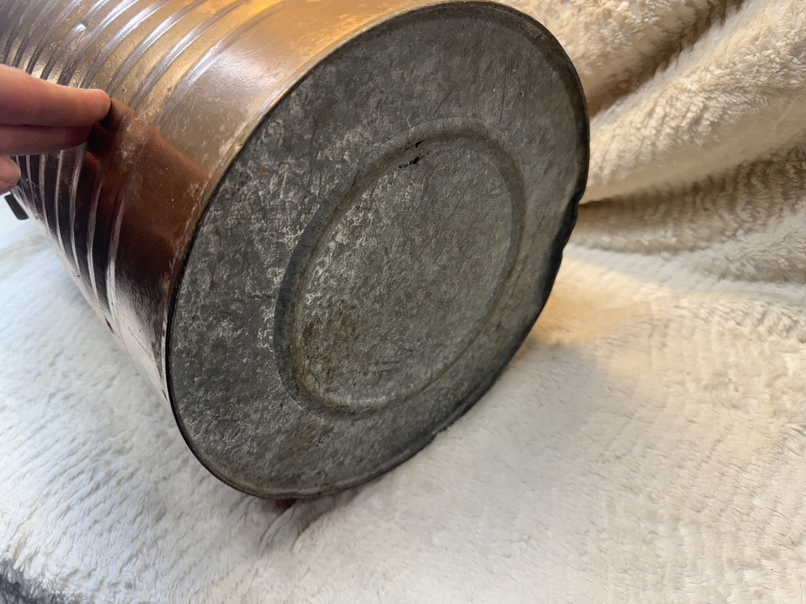 Vintage Covey 3 Gallon Galvanized Metal Cooler – Copper Finish, Plastic Lined