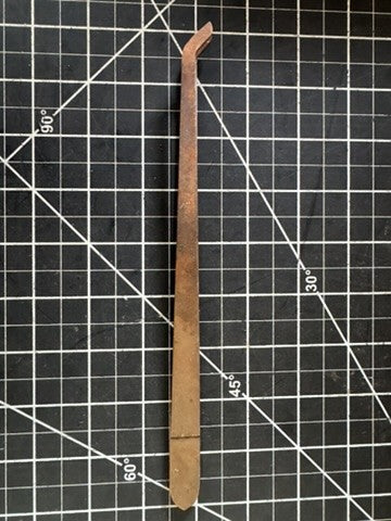 Vintage 9” Copper Pickling Tongs – Curved Tip Jewelry Tweezer Tool