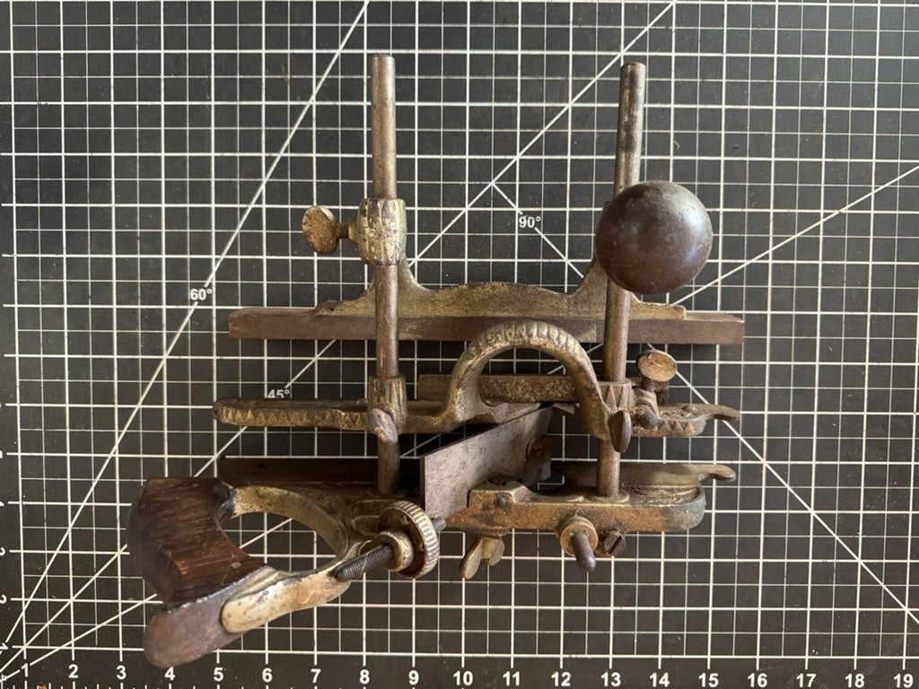 Antique Stanley No. 45 Combination Plane – Stanley Rule & Level Co. – Pat. 1884