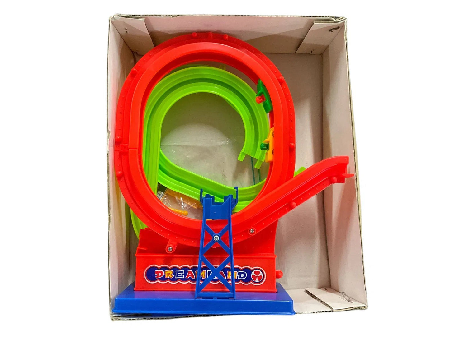 Loop-The-Loop Coaster - 1980s Battery Operated Toy SA-153 / Not Tested