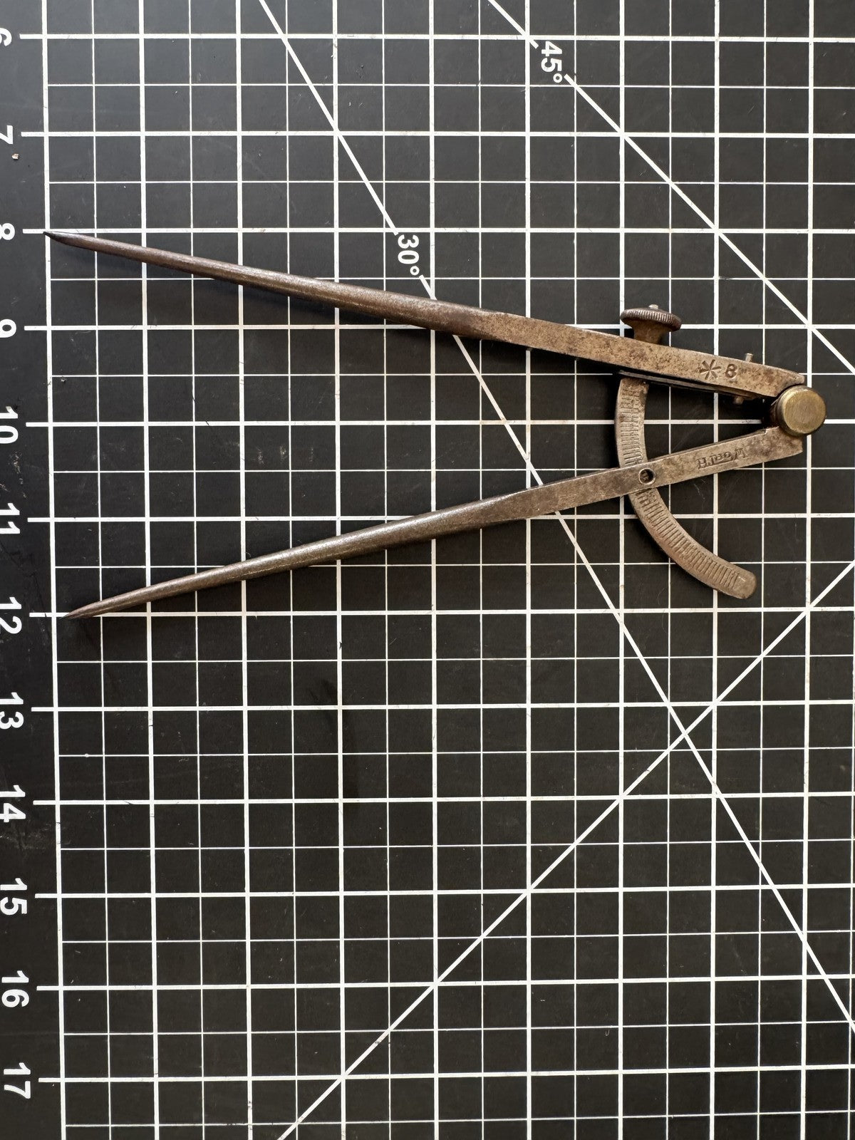 Vintage 8" Worth Divider – Machinist Tool USA