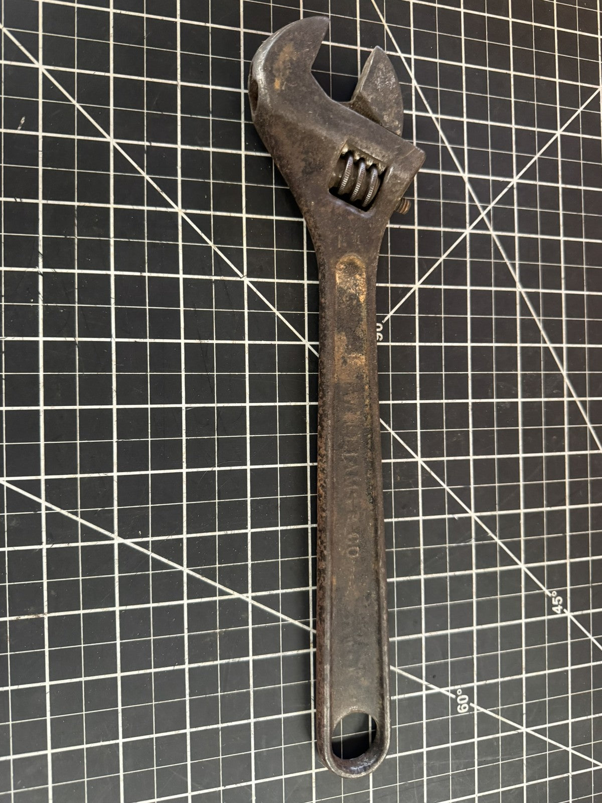 Vintage J.H. Williams & Co. 12” Superjustable Wrench – Alloy-V-Forged USA