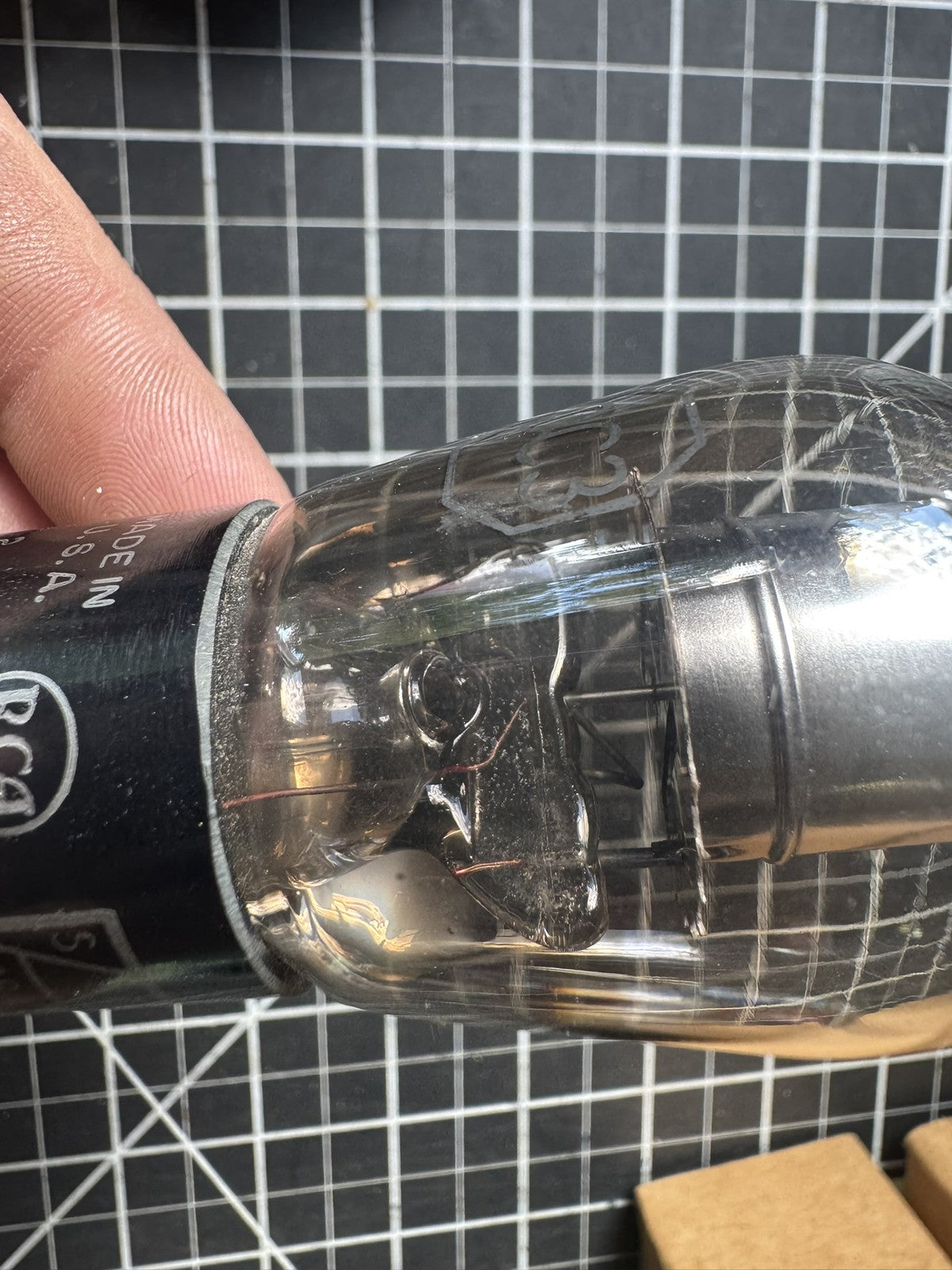 Matched Pair JAN 0C3 Radio Tubes – RCA & Sylvania –USA – 1952