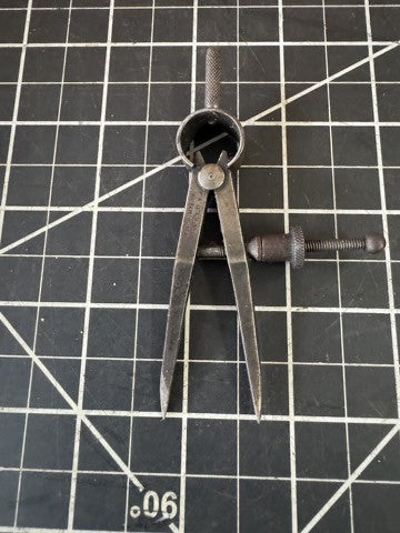 Vintage Brown & Sharpe 4” Spring Dividers Caliper – B&S Mfg. Co.