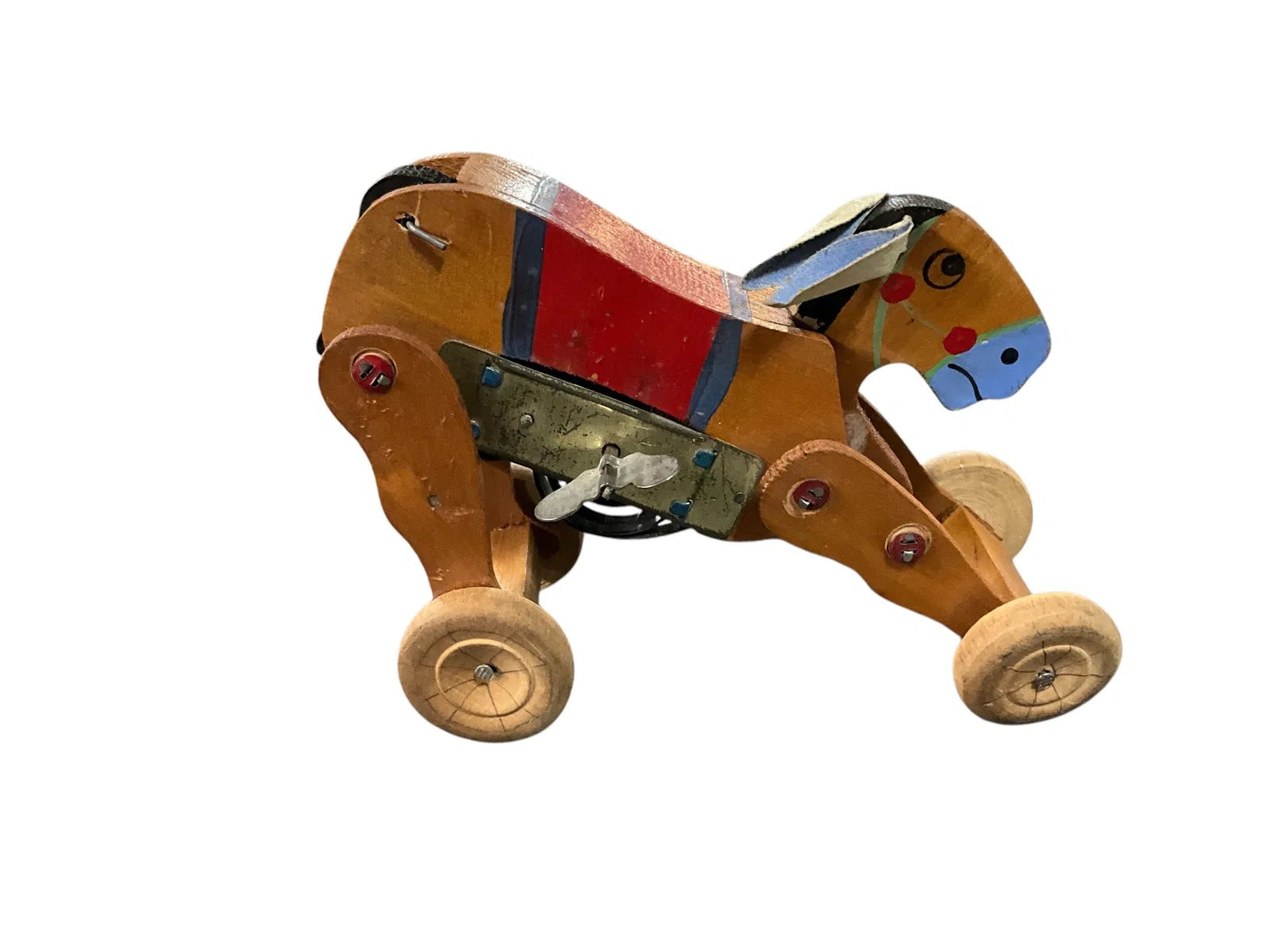 Pre- WWII (1934) Bucking Donkey Toy in Original Box