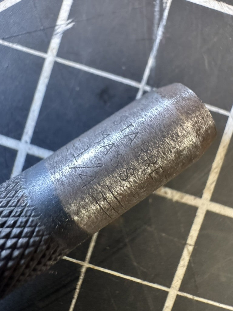 Starrett No. S565 8-Piece Drive Pin Punch Set 1/16”–5/16” in Original Pouch