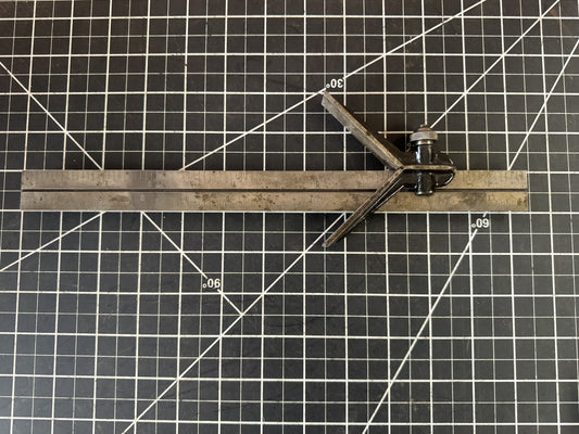 Vintage Goodell-Pratt Square & Scribe Set – Tempered – Greenfield, Mass. – 2 Pc