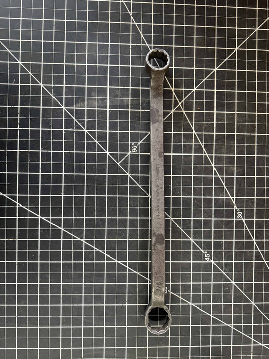 Vintage Cornwell Tools USA BWB-2428 3/4” x 7/8” SAE Offset Box Wrench – 12 Point
