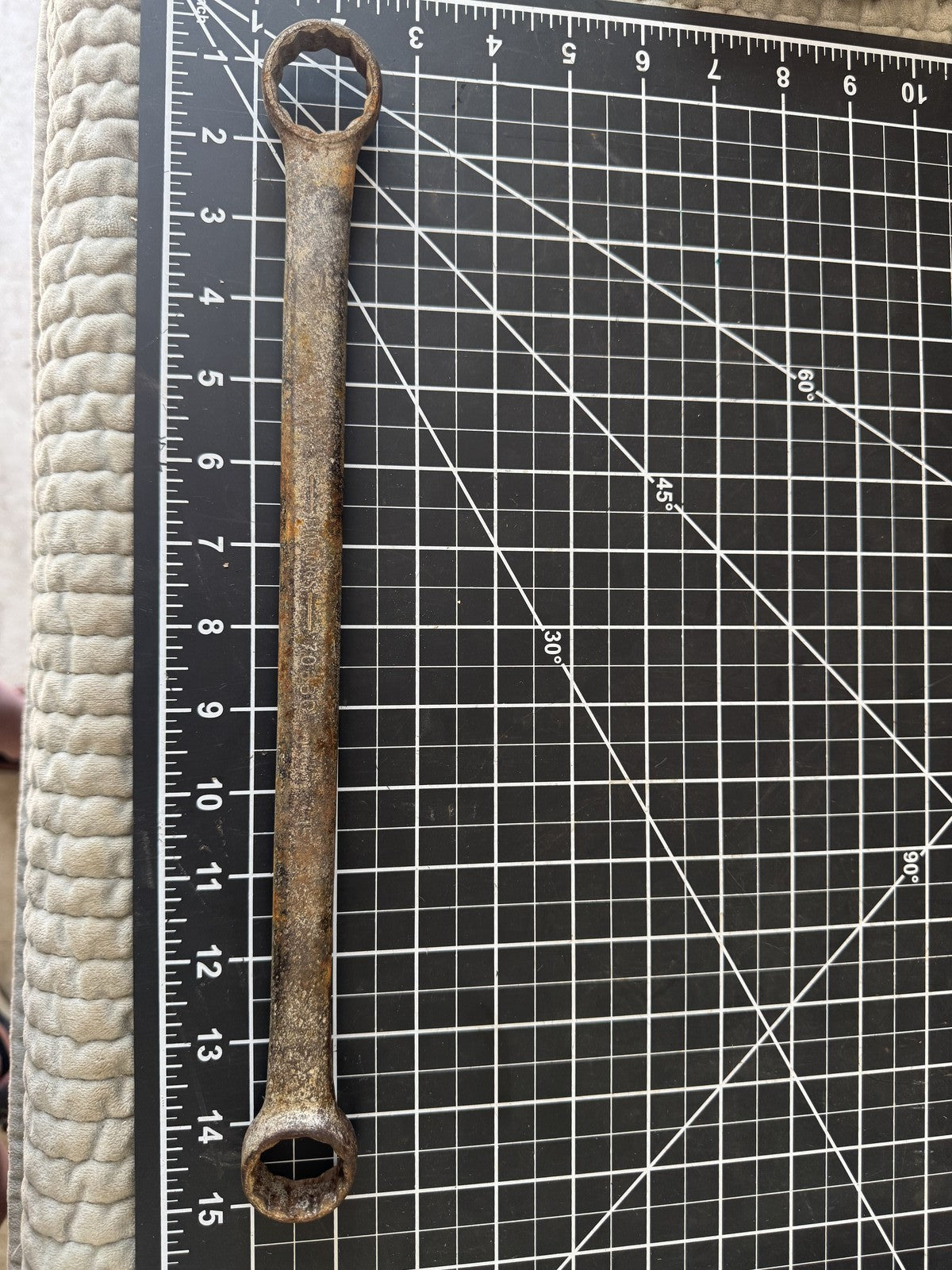 Vintage Billings Tools 3/8" x 7/16" Vitalloy Double Box End Wrench USA