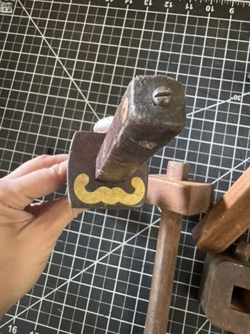 Lot of 4 Antique 1800s Primitive Wooden Marking Gauges – Measuring Tools