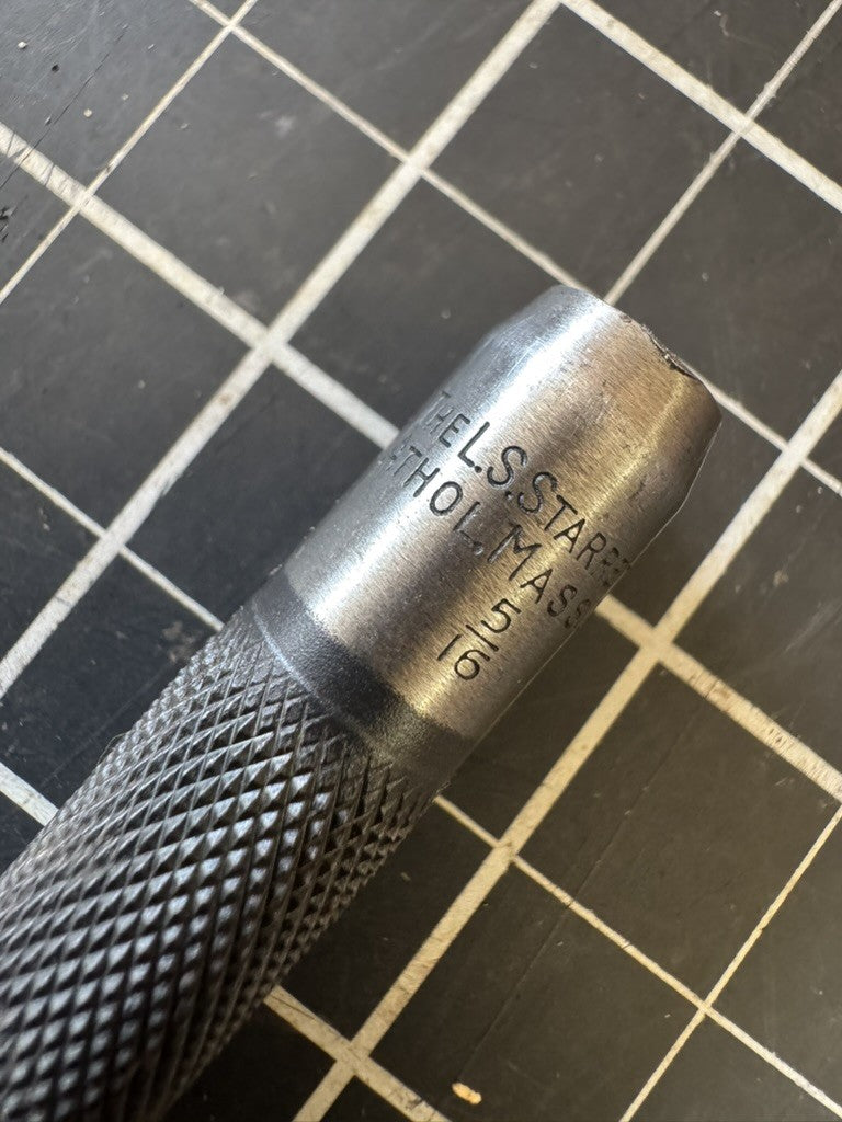 Starrett No. S565 8-Piece Drive Pin Punch Set 1/16”–5/16” in Original Pouch