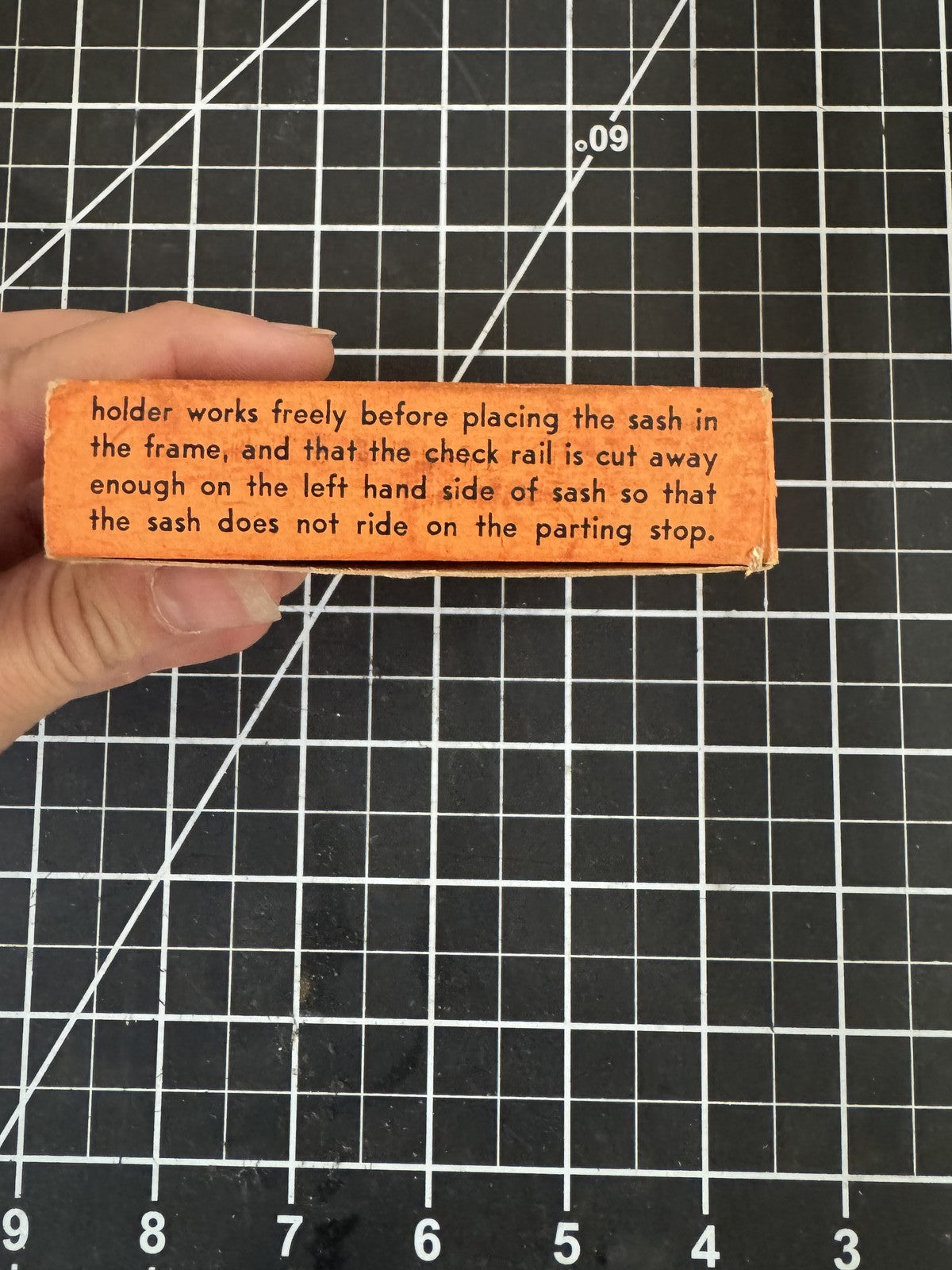 NOS Buckeye Sash Window Holders (1 Box of 2) – Antique Window Hardware