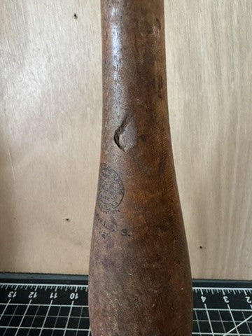 Vintage A.G. Spalding Wooden Juggling Pin – Solid Wood – 1 lb – 16” Tall