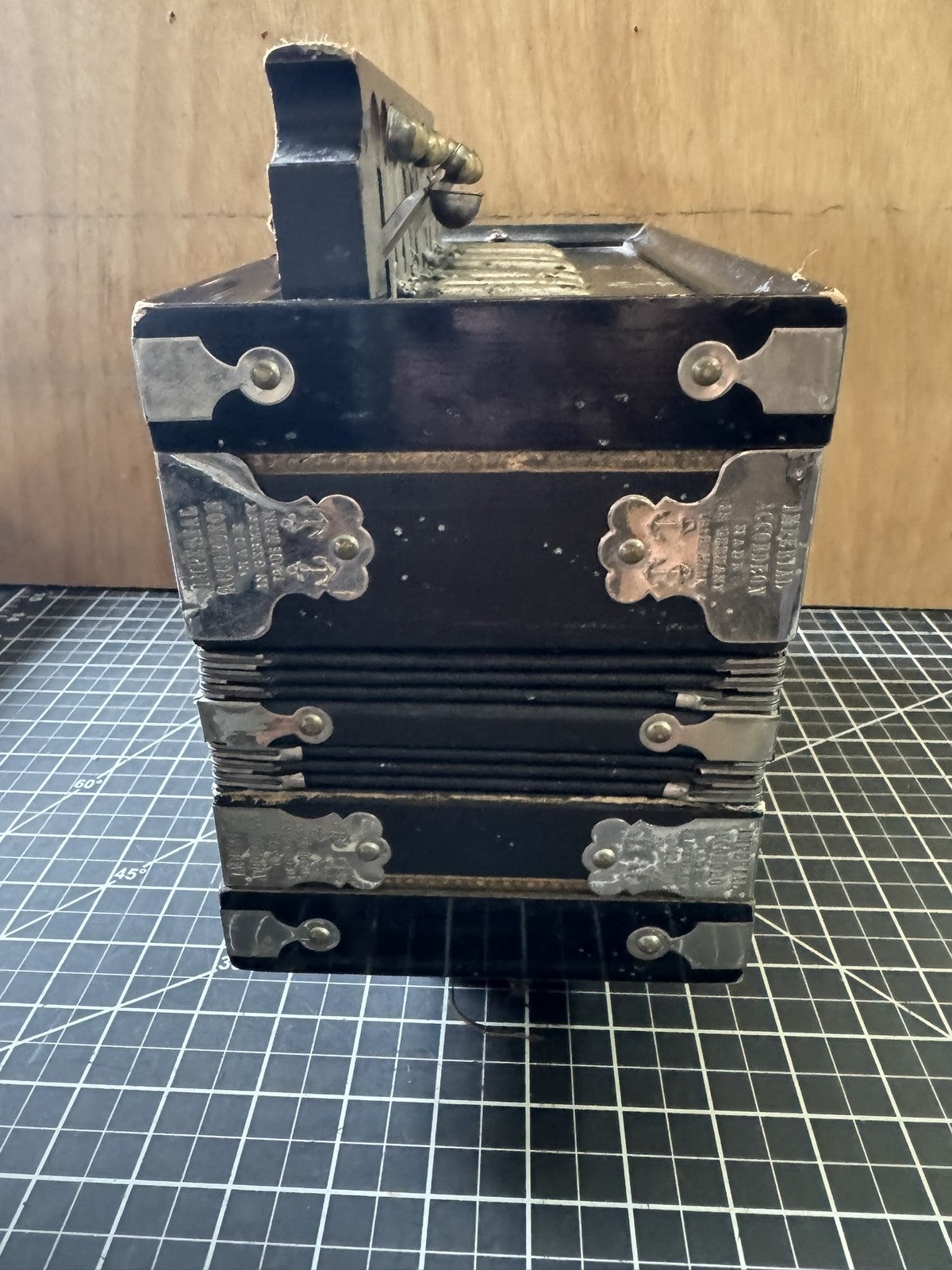 Antique Imperial Accordion – Vox Humana – Pat. 1890 – Germany