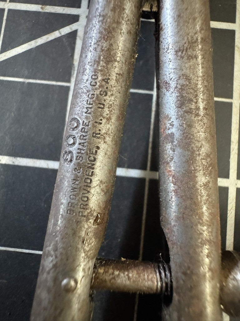 Vintage Brown & Sharpe 800 Series Compass / Divider – 8” Tall