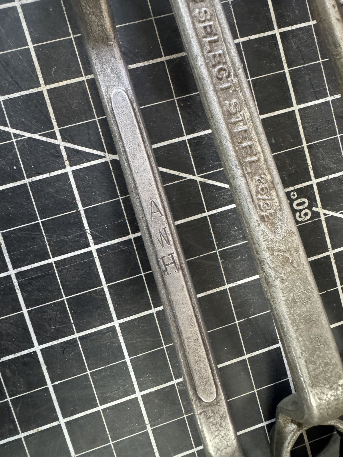 Lot of 4 Vintage Offset Double Box End Wrenches – Forged Steel USA