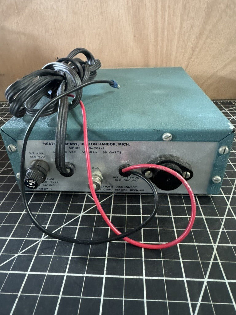 Heathkit HWA-202-1 Power Supply – Vintage Ham Radio Equipment – Untested