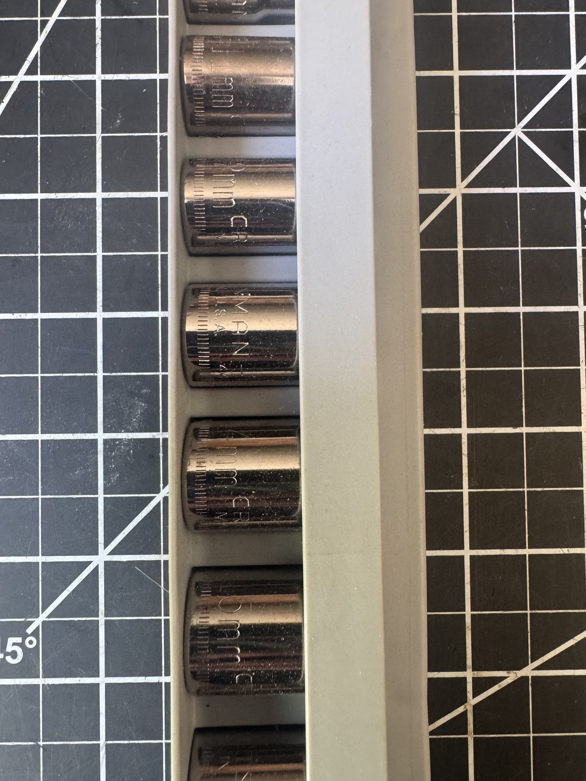 Craftsman 934442 9pc Metric 3/8" Drive 12pt Socket Set – 10-18mm – Made in USA