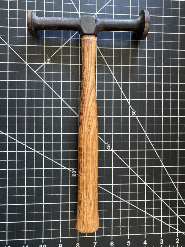 Vintage Fairmount Auto Body Hammer No. 150G – Wood Handle w/ Martin Logo