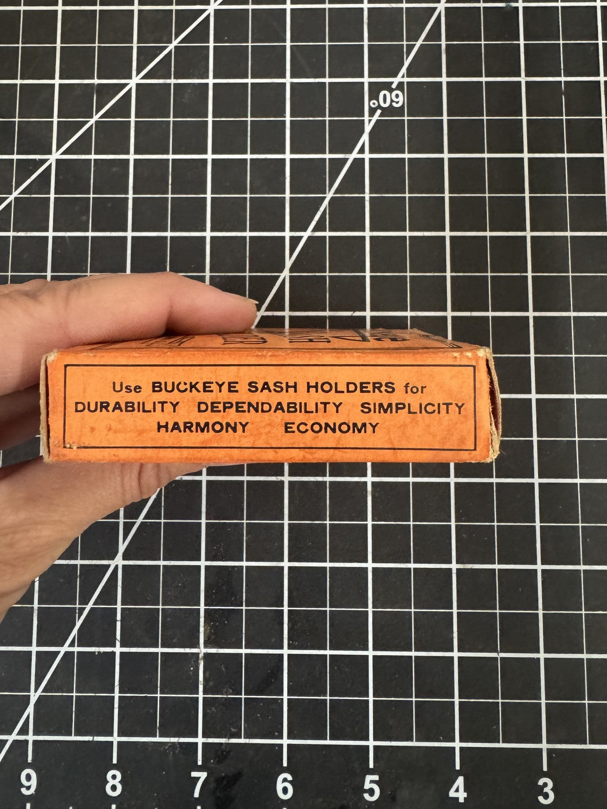 NOS Buckeye Sash Window Holders (1 Box of 2) – Antique Window Hardware