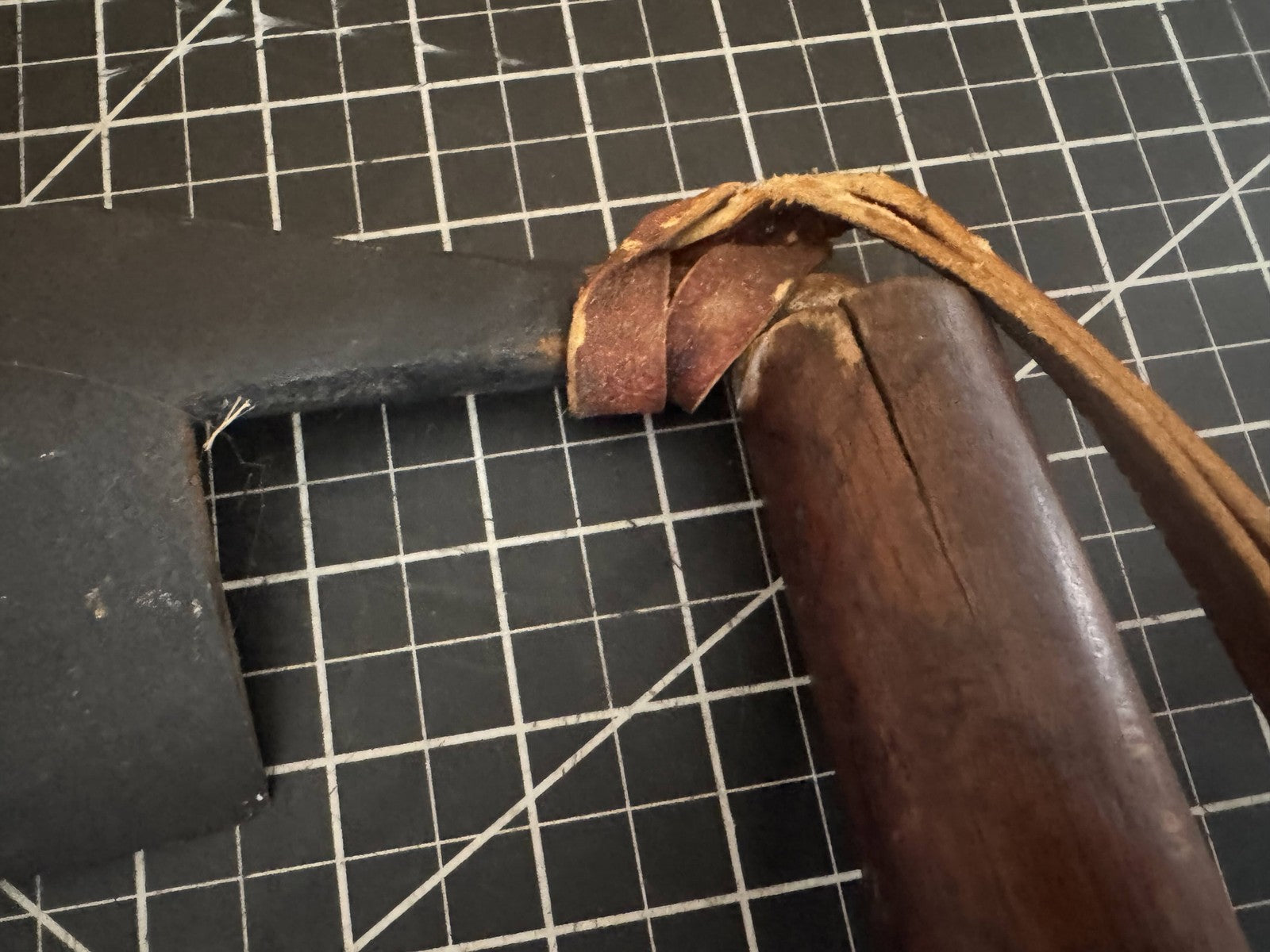 Vintage Cooper’s Knife / Chamfer Knife – Marked “W.W. Bryan” – 15” – Wood Handle