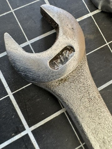 Lot of 5 Vintage PowerKraft Wrenches – Combination & Double Open – USA