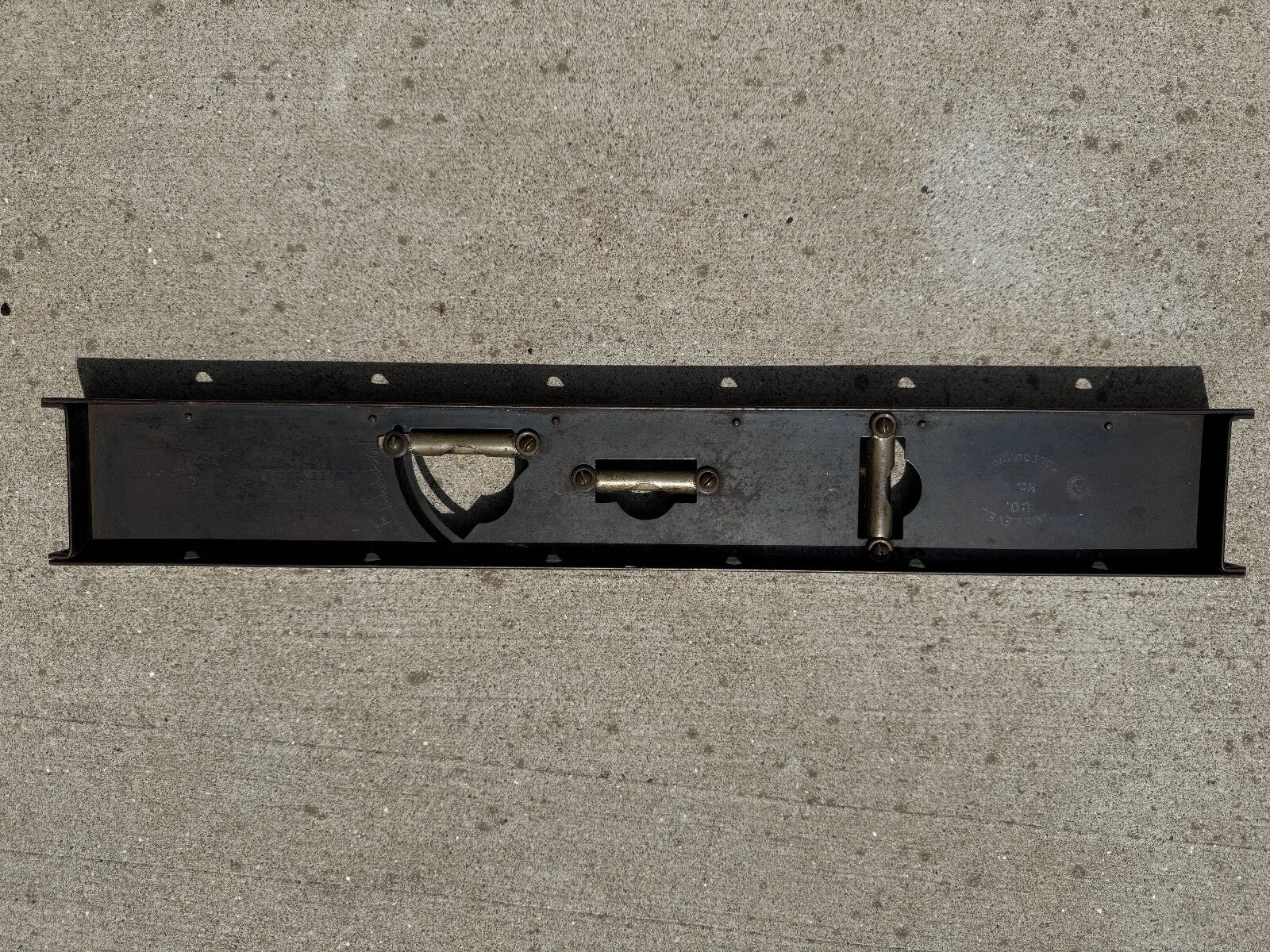 Acme Level Co. Level 20" Long Steel Vintage Made In Toledo, OH USA RARE