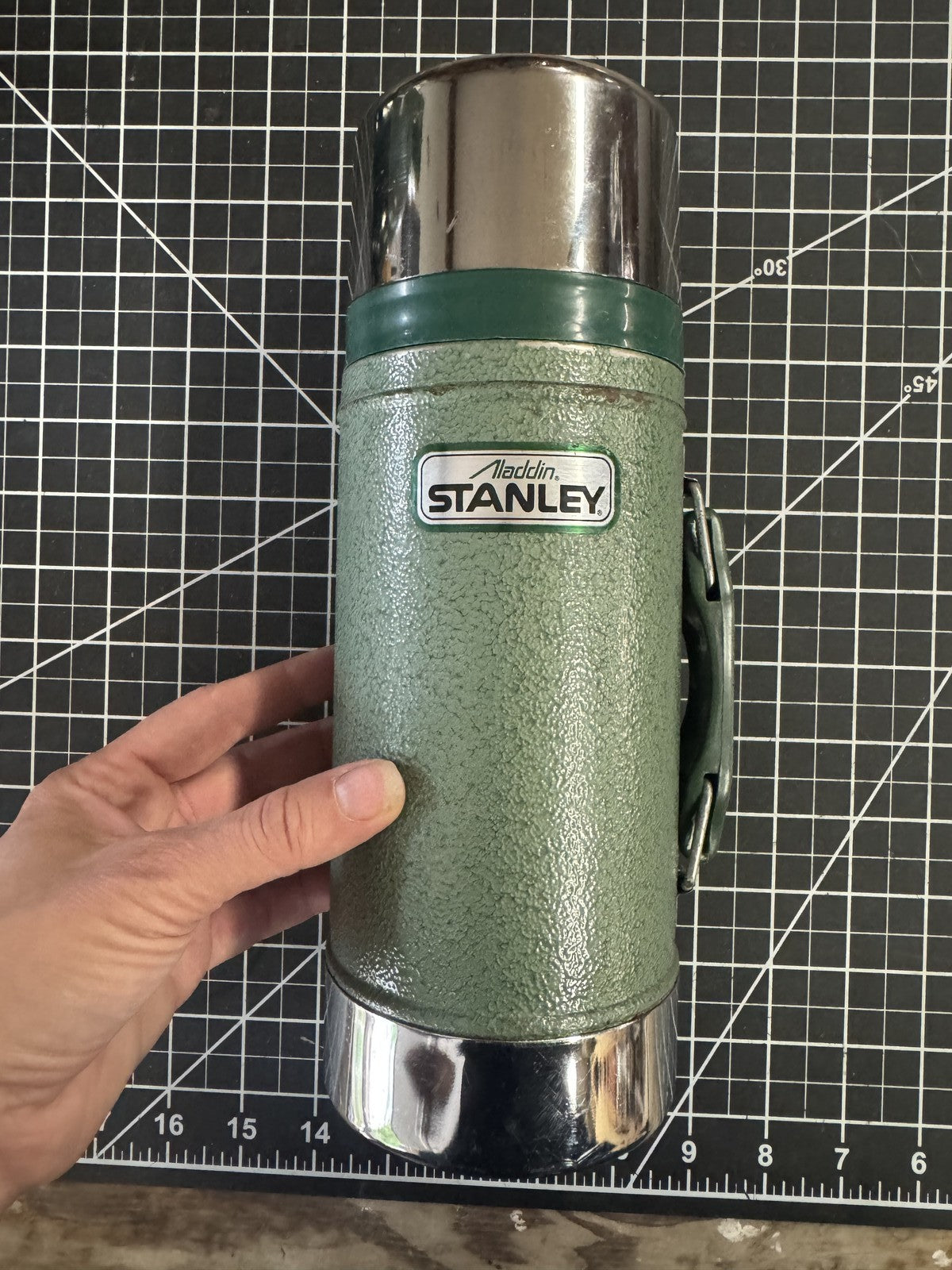 Vintage Aladdin Stanley 24 oz Wide Mouth Thermos A-1350B – Made in USA
