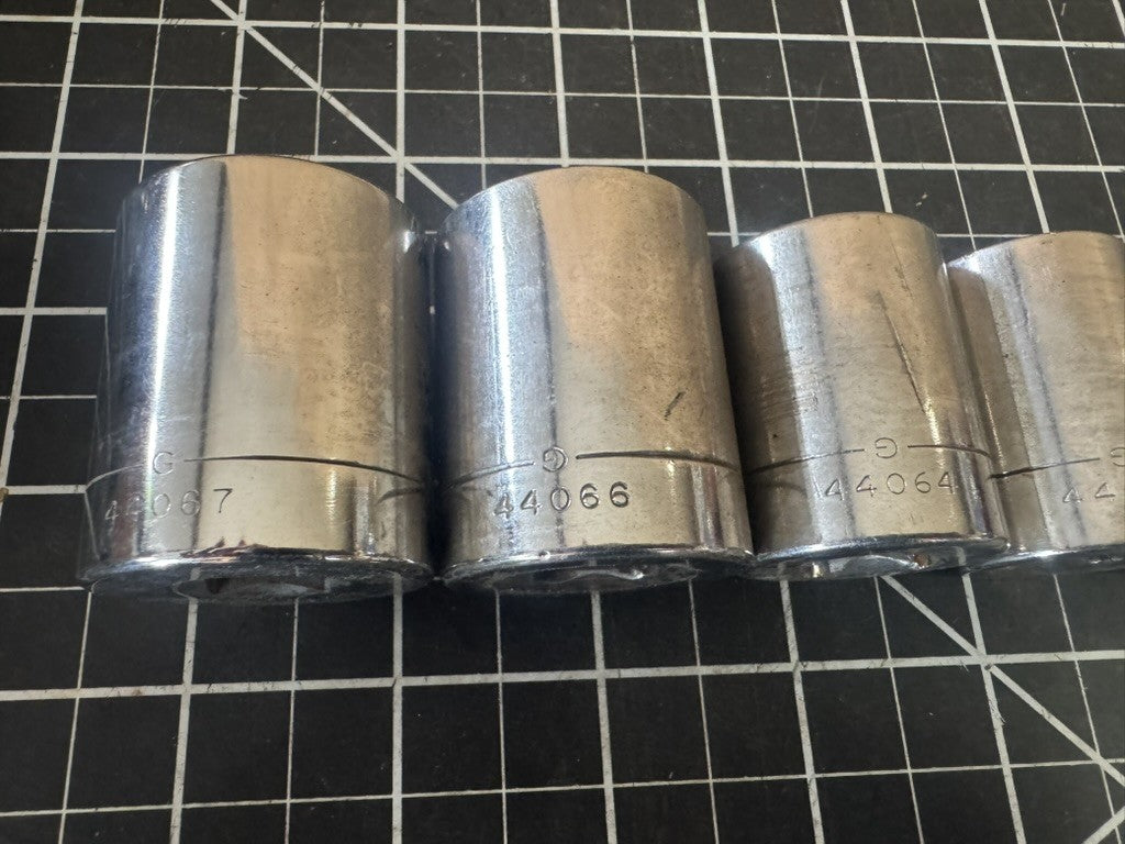 Vintage Craftsman G-Series Socket Set – SAE & Metric – 28pc – USA