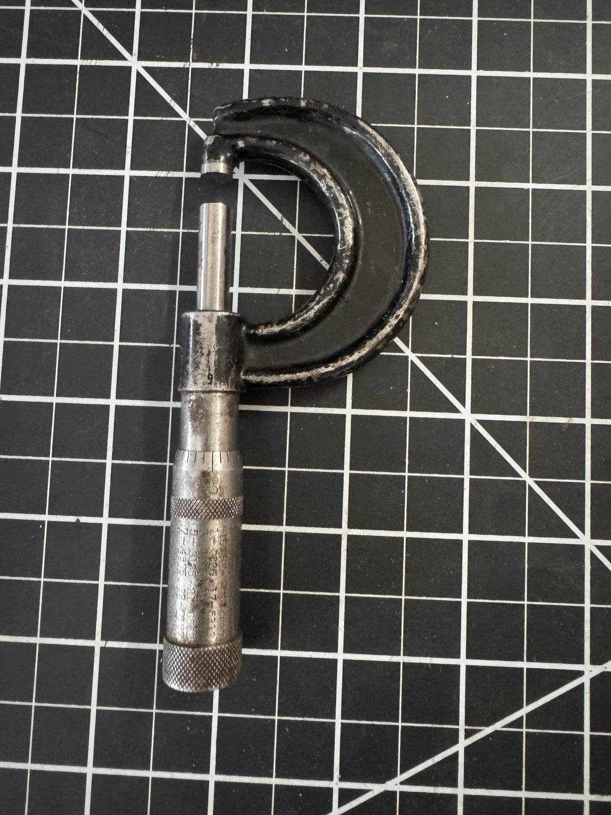 Lot of 2 Vintage Micrometers – JT Slocomb + Unmarked Large Machinist Tool