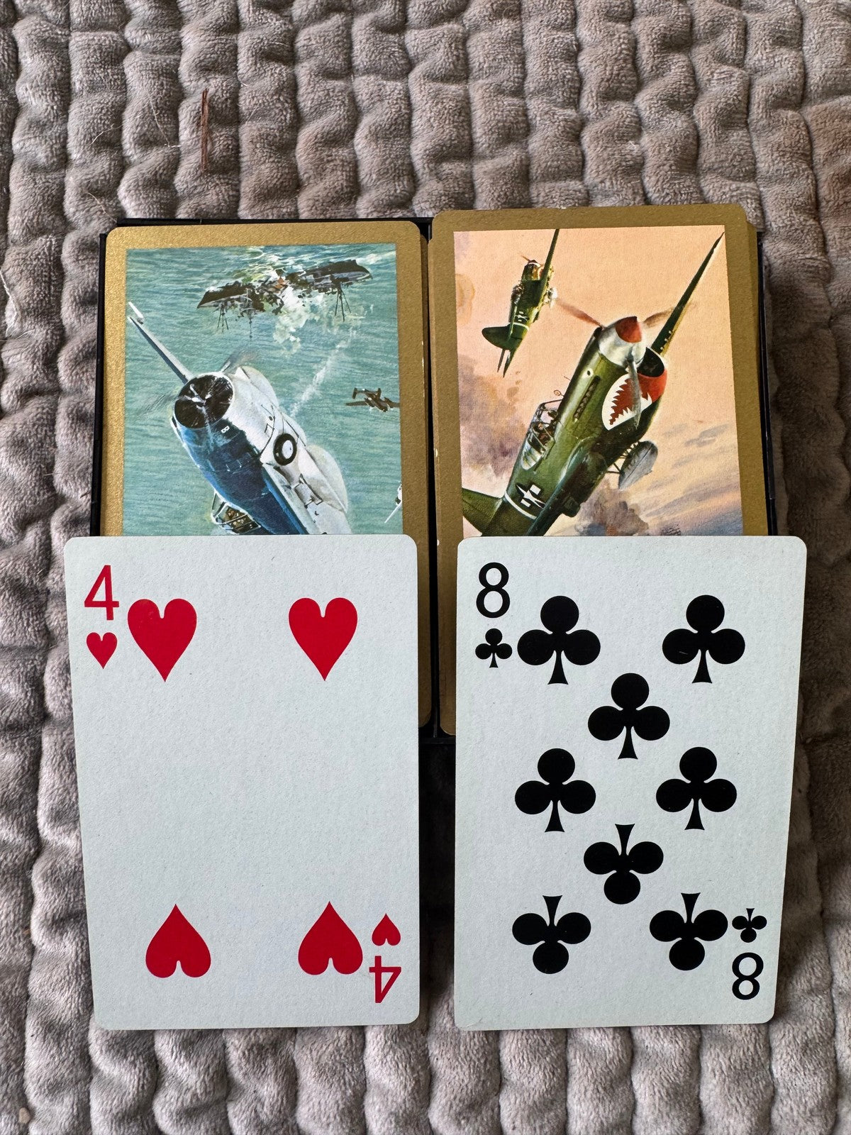 Kal-aero Inc. Rediship Fighter Plane Playing Card Sets (2)