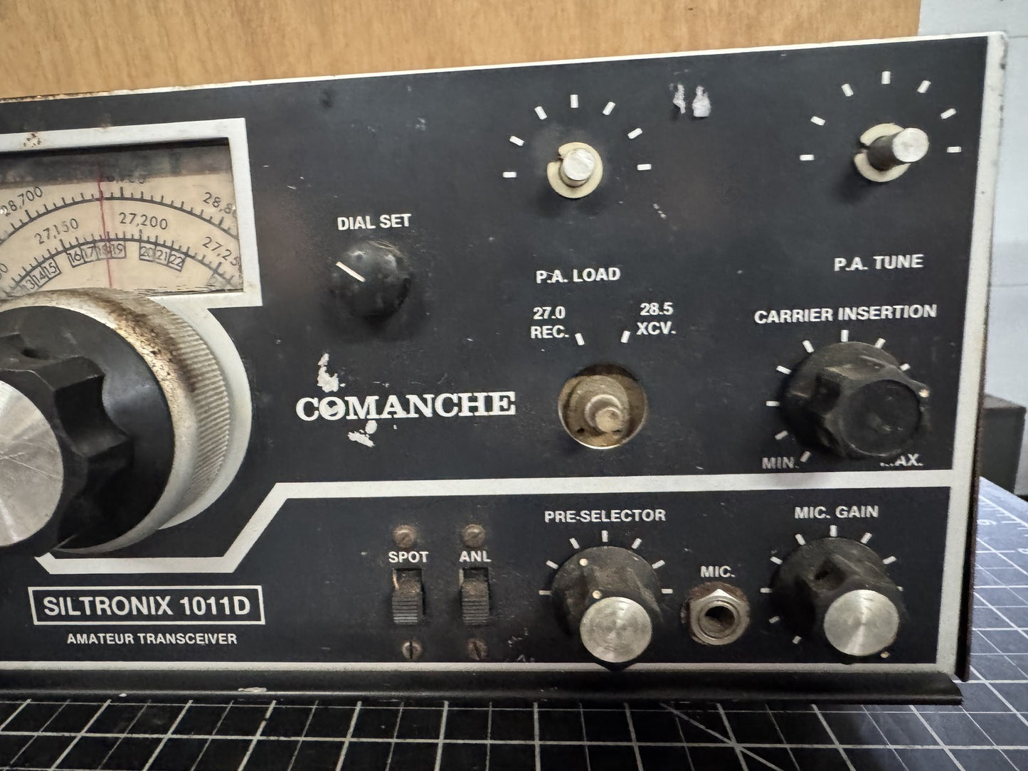Comanche Siltronix 1011D Amateur Transceiver – Untested – Ham Radio