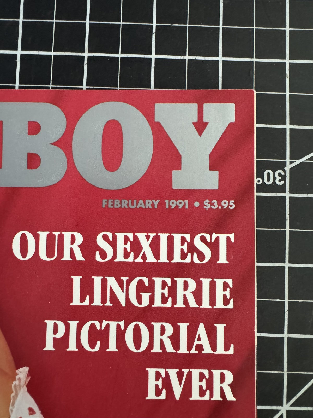 Vintage 1991 Playboy Magazine – Pamela Anderson Cover – Good Condition READ