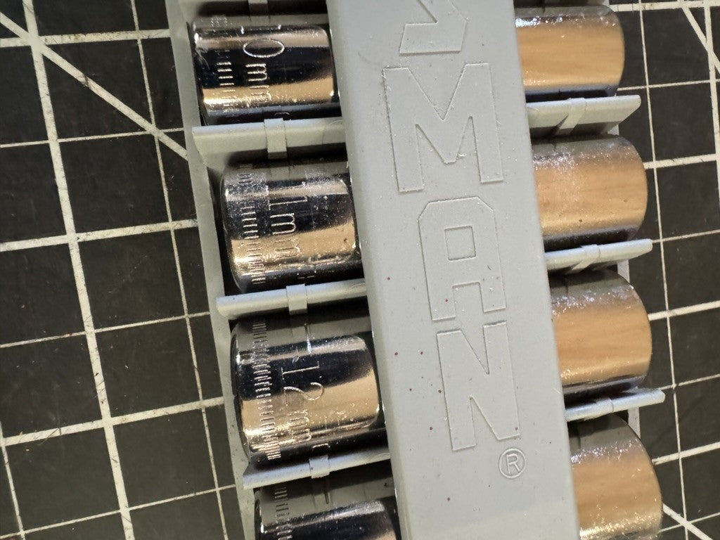 Craftsman 934436 10-Piece 1/4” Drive 6-Point Deep Socket Set – Metric 4mm–13mm