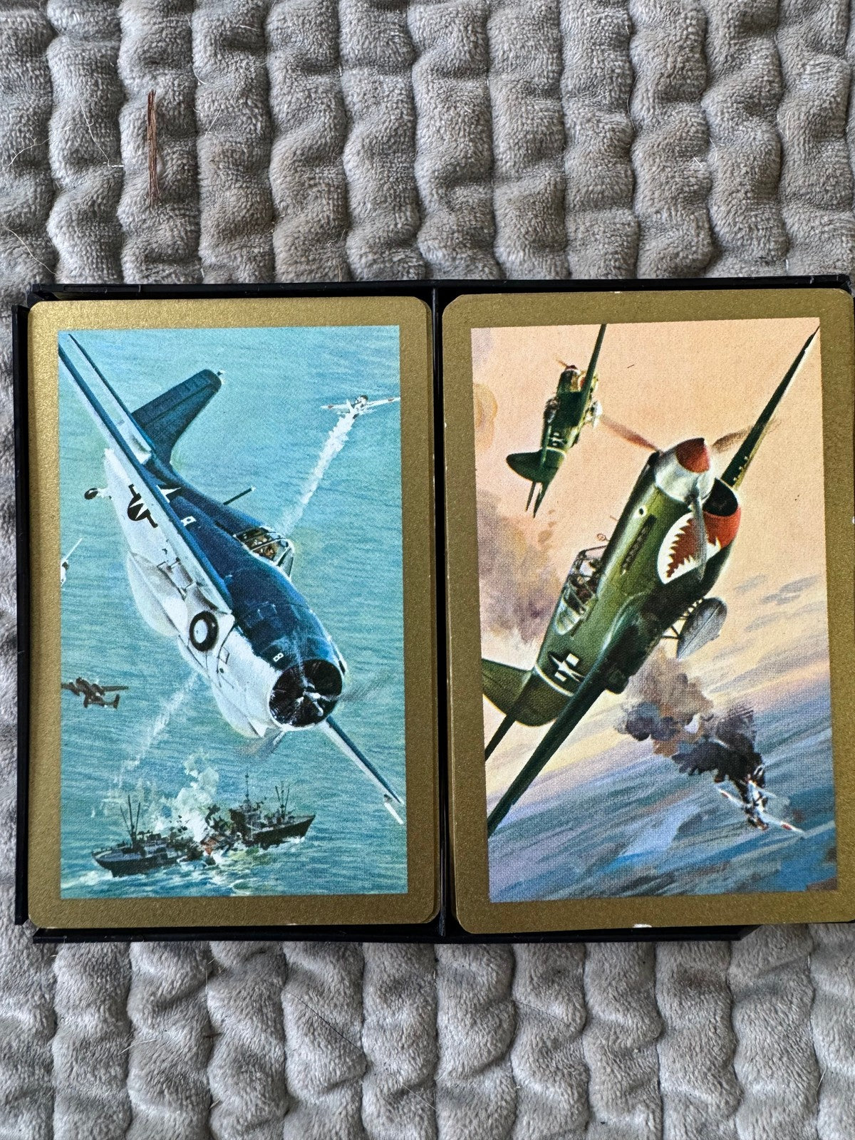 Kal-aero Inc. Rediship Fighter Plane Playing Card Sets (2)
